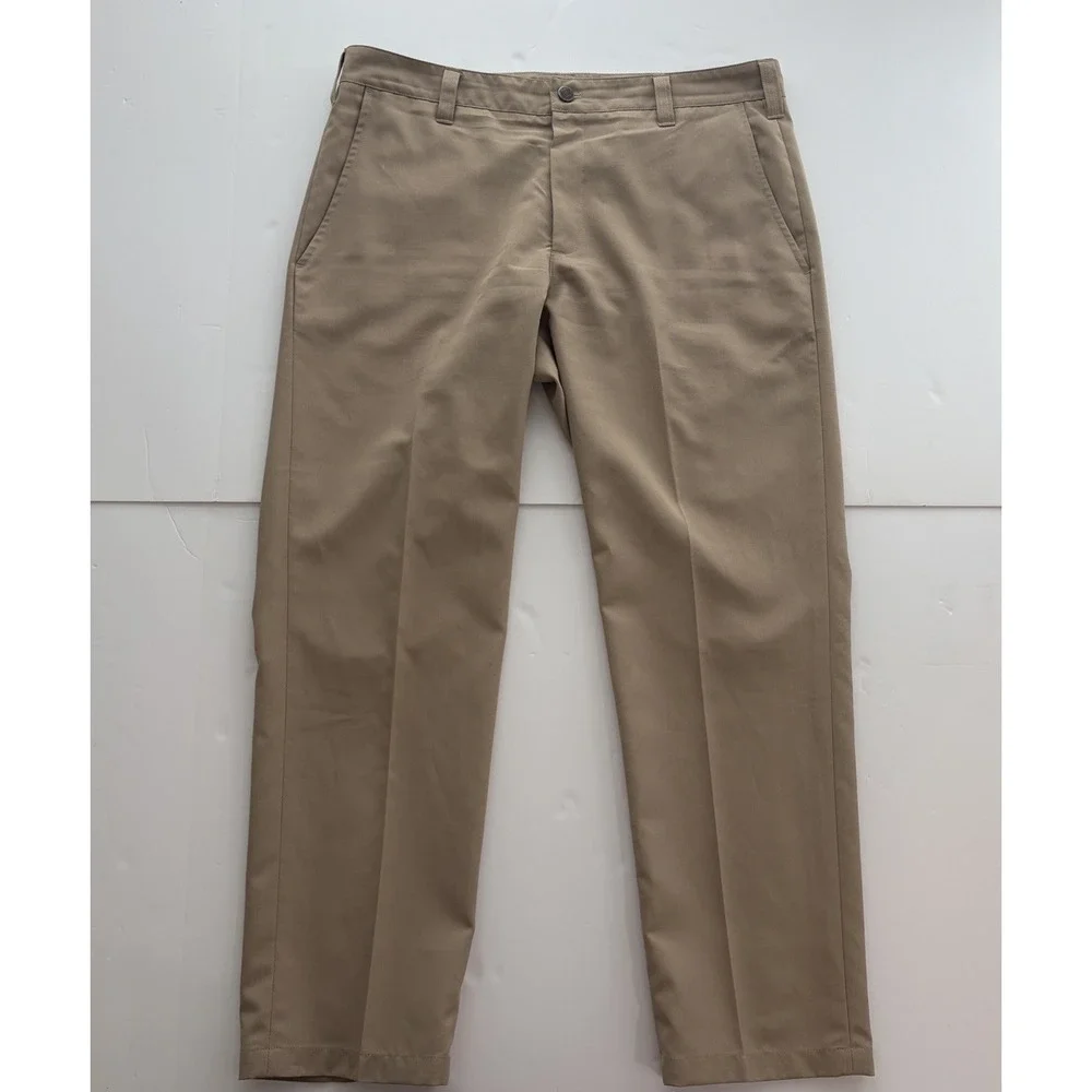 Bluffworks 35x30 Relaxed‎ Fit Mens Pants Chinos Tan Khaki Original Tech Travel